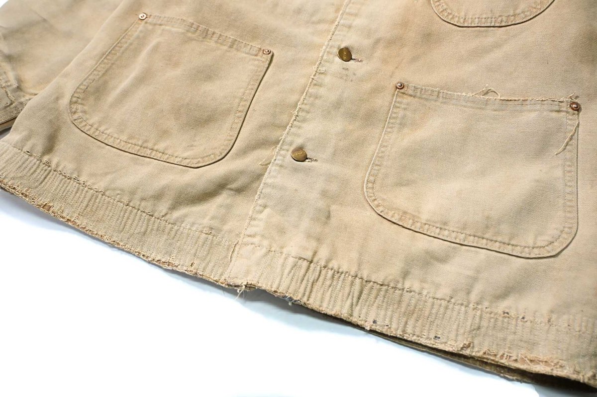 画像4: 70s Used Carhartt Blanket Lined Michigan Chore Coat (4)