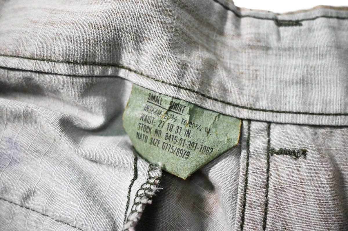 画像6: Used Us Army Customized Combat Jorts Woodland Camo (6)
