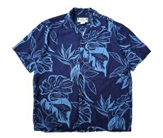 画像1: Used Two Palms Rayon Hawaiian Shirt made in Hawaii (1)