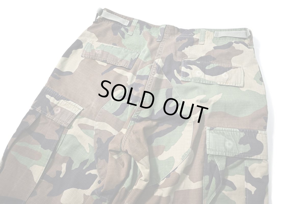 画像4: Used Us Army Customized Combat Jorts Woodland Camo (4)