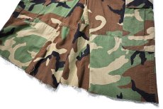 画像3: Used Us Army Customized Combat Jorts Woodland Camo (3)