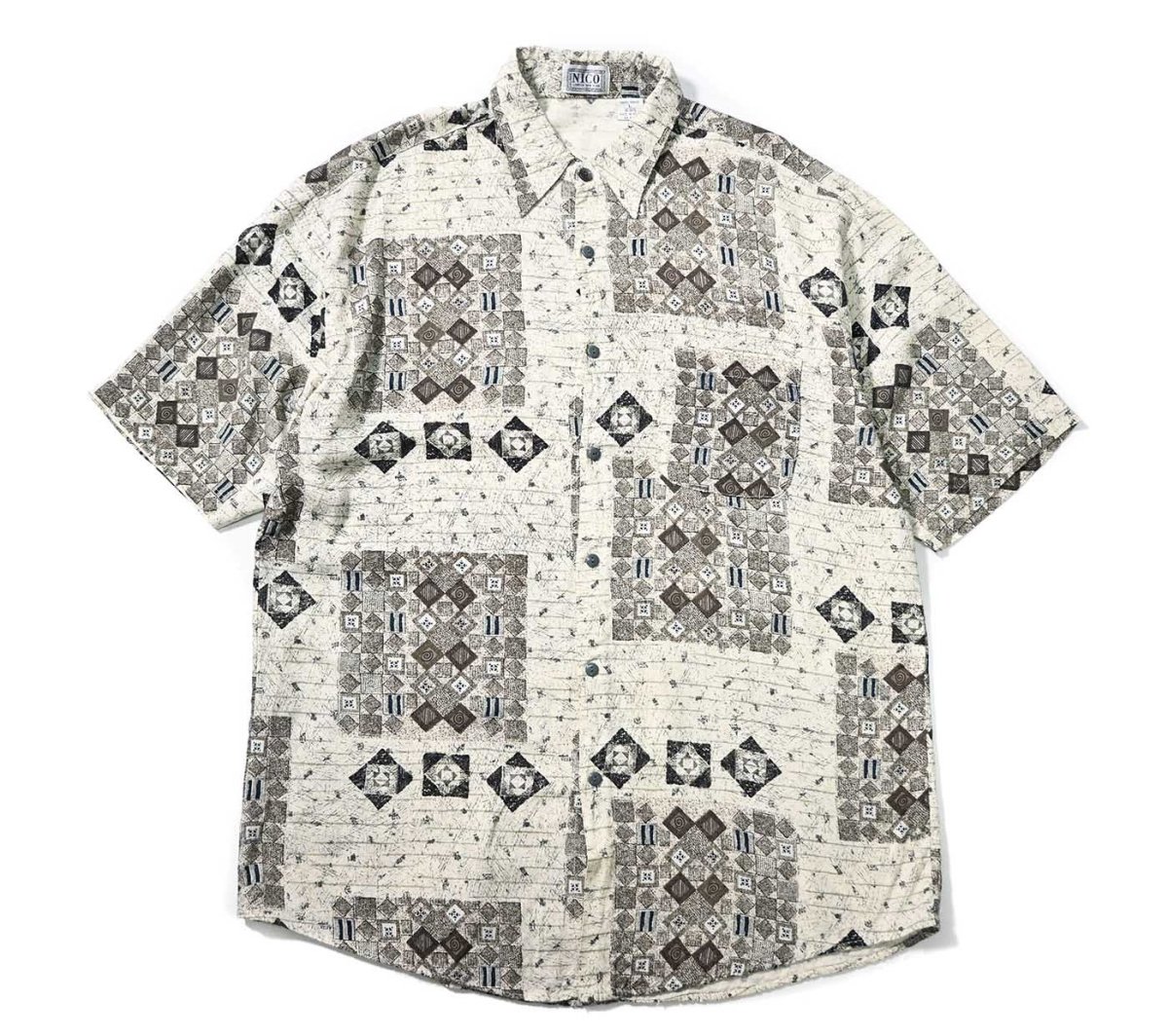 画像1: Used NICO Rayon Shirt (1)