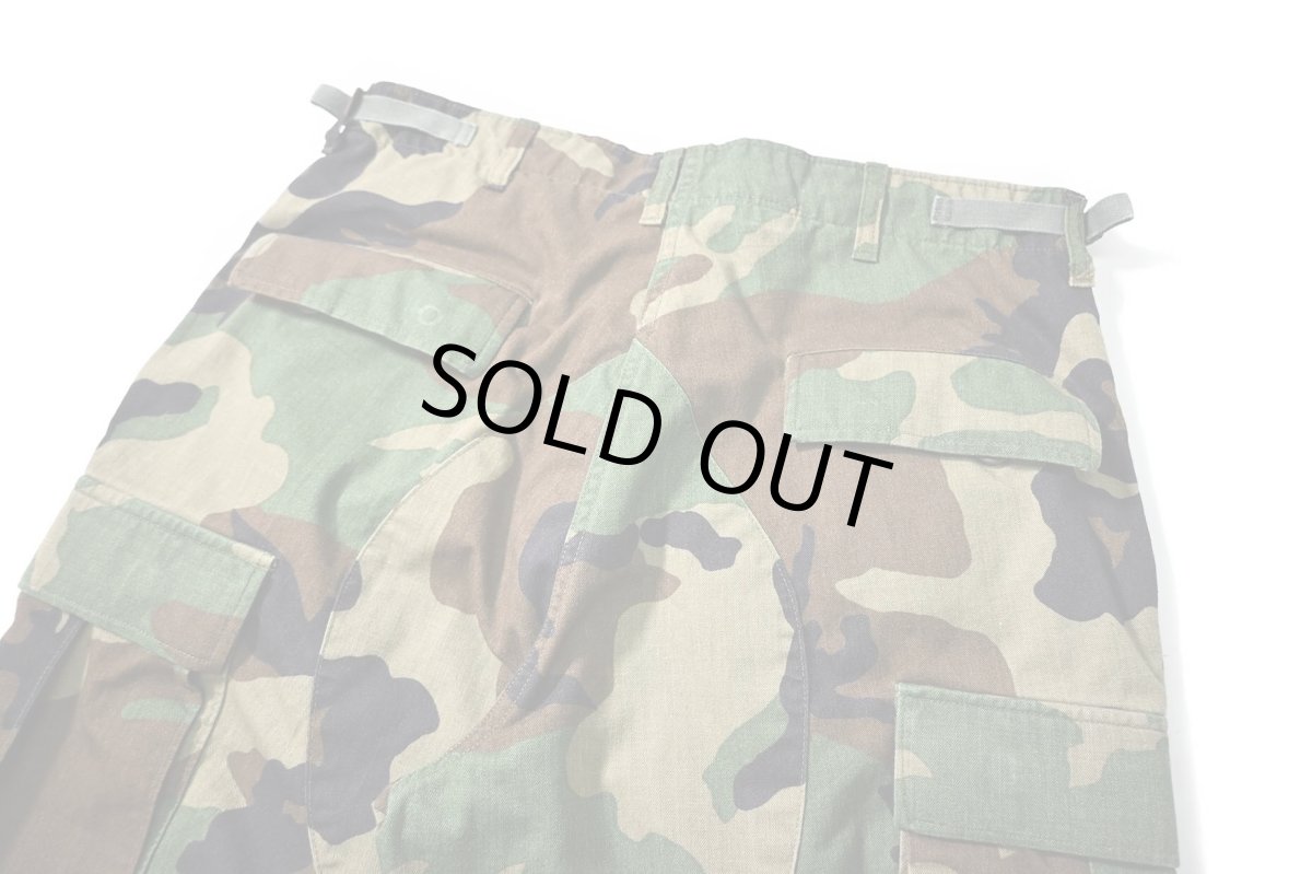 画像4: Used Us Army Customized Combat Jorts Woodland Camo (4)