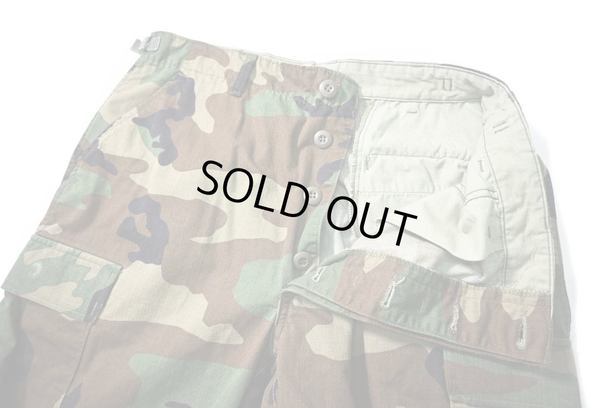 画像5: Used Us Army Customized Combat Jorts Woodland Camo (5)