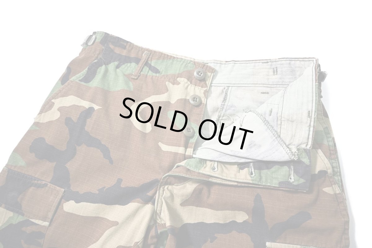 画像5: Used Us Army Customized Combat Jorts Woodland Camo (5)