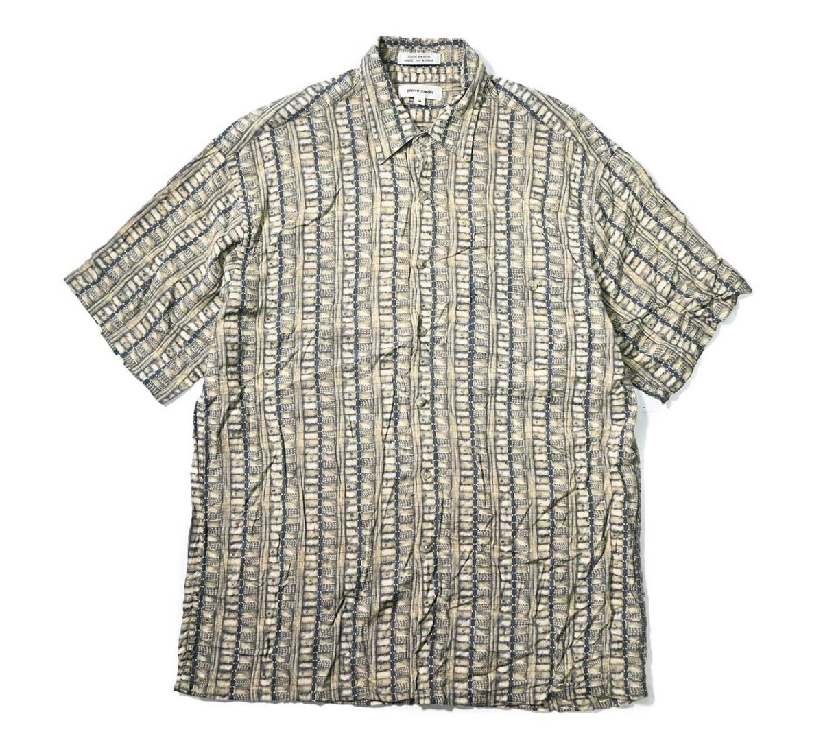 画像1: Used Pierre Cardin Rayon Shirt (1)