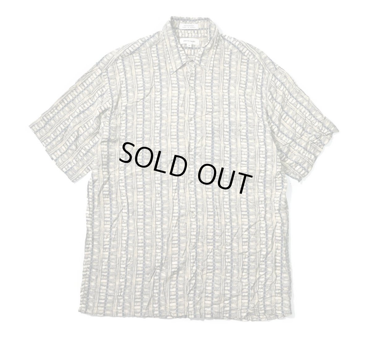 画像1: Used Pierre Cardin Rayon Shirt (1)