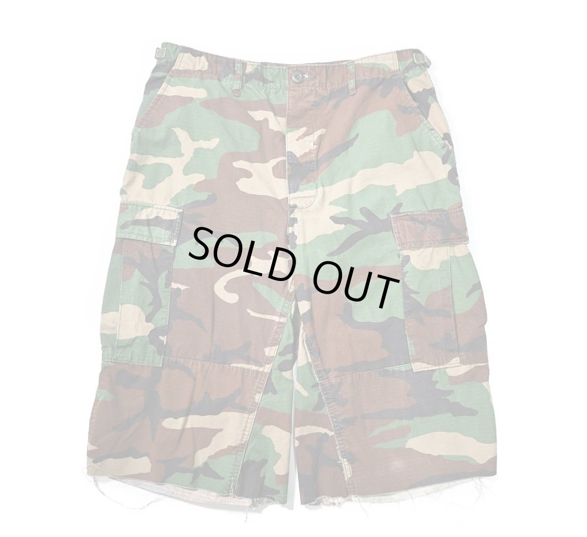 画像1: Used Propper Customized Combat Jorts Woodland Camo (1)