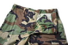 画像5: Used Us Army Customized Combat Jorts Woodland Camo (5)