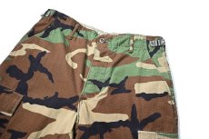 画像2: Used Us Army Customized Combat Jorts Woodland Camo (2)
