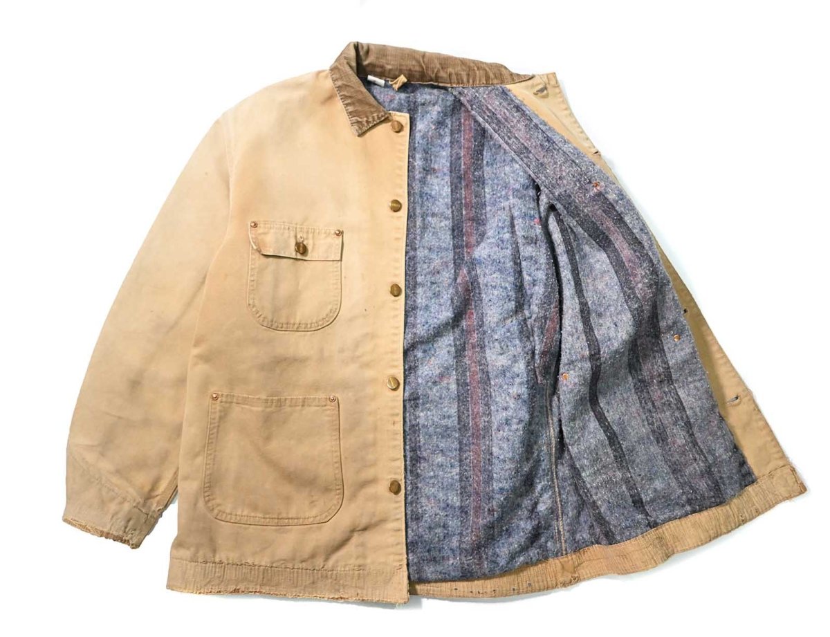 画像7: 70s Used Carhartt Blanket Lined Michigan Chore Coat (7)