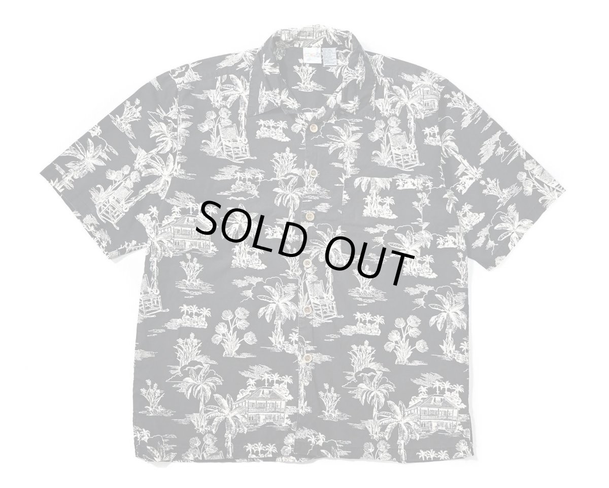 画像1: Used Ocean Pacific Cotton Hawaiian Shirt (1)