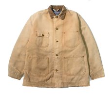 画像1: 70s Used Carhartt Blanket Lined Michigan Chore Coat (1)
