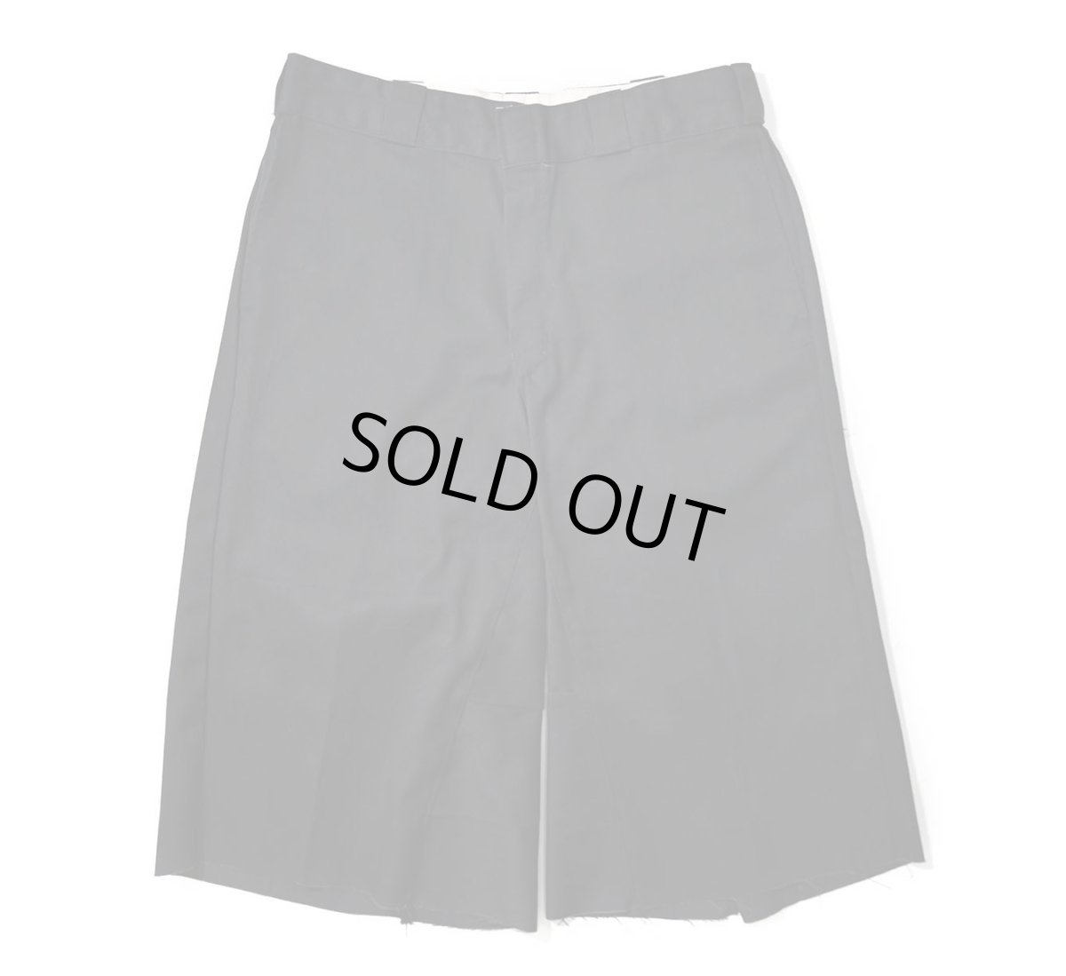画像1: Used Dickies 874 Customized Jorts Black (1)