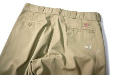 画像4: Used Dickies 874 Painted Work Pants Khaki (4)