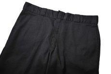 画像2: Used Dickies 874 Painted Work Pants Black (2)