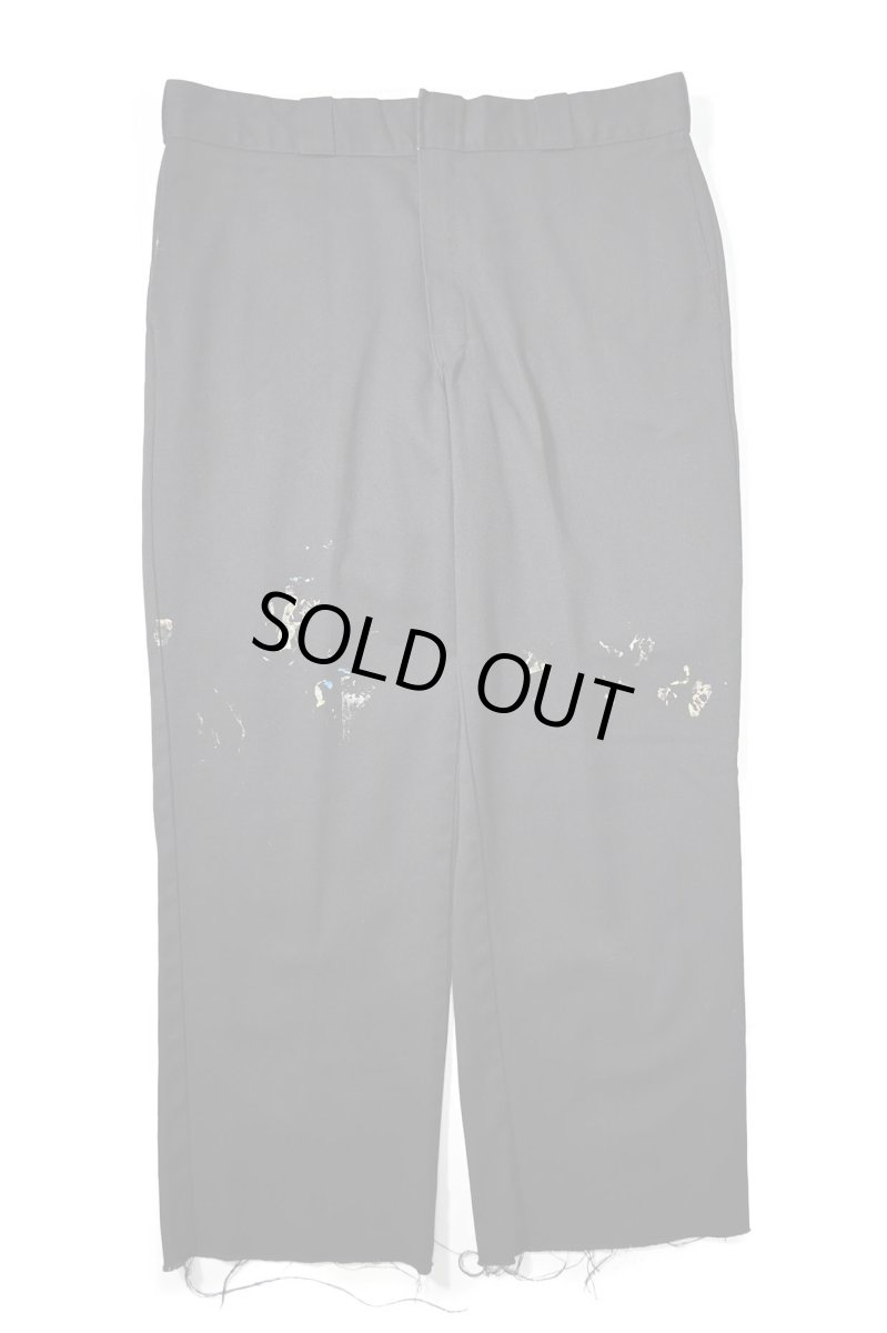 画像1: Used Dickies 874 Painted Work Pants Black (1)