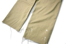 画像5: Used Dickies 874 Painted Work Pants Khaki (5)