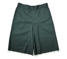 画像1: Used Dickies 874 Customized Jorts Hunter Green (1)