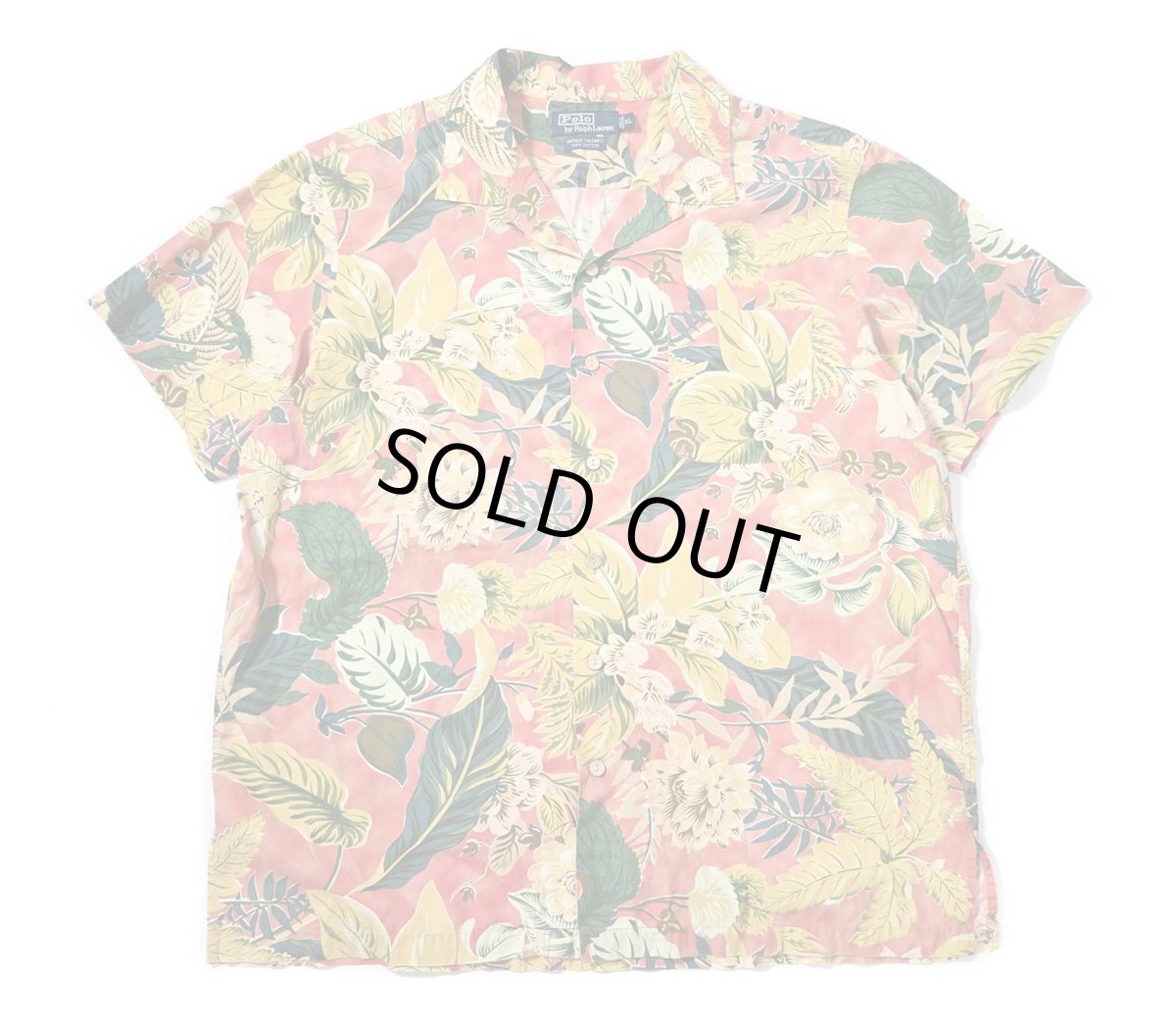 画像1: 90-00s Used Polo Ralph Lauren Open Collar Shirt "Vintage Caldwell" (1)
