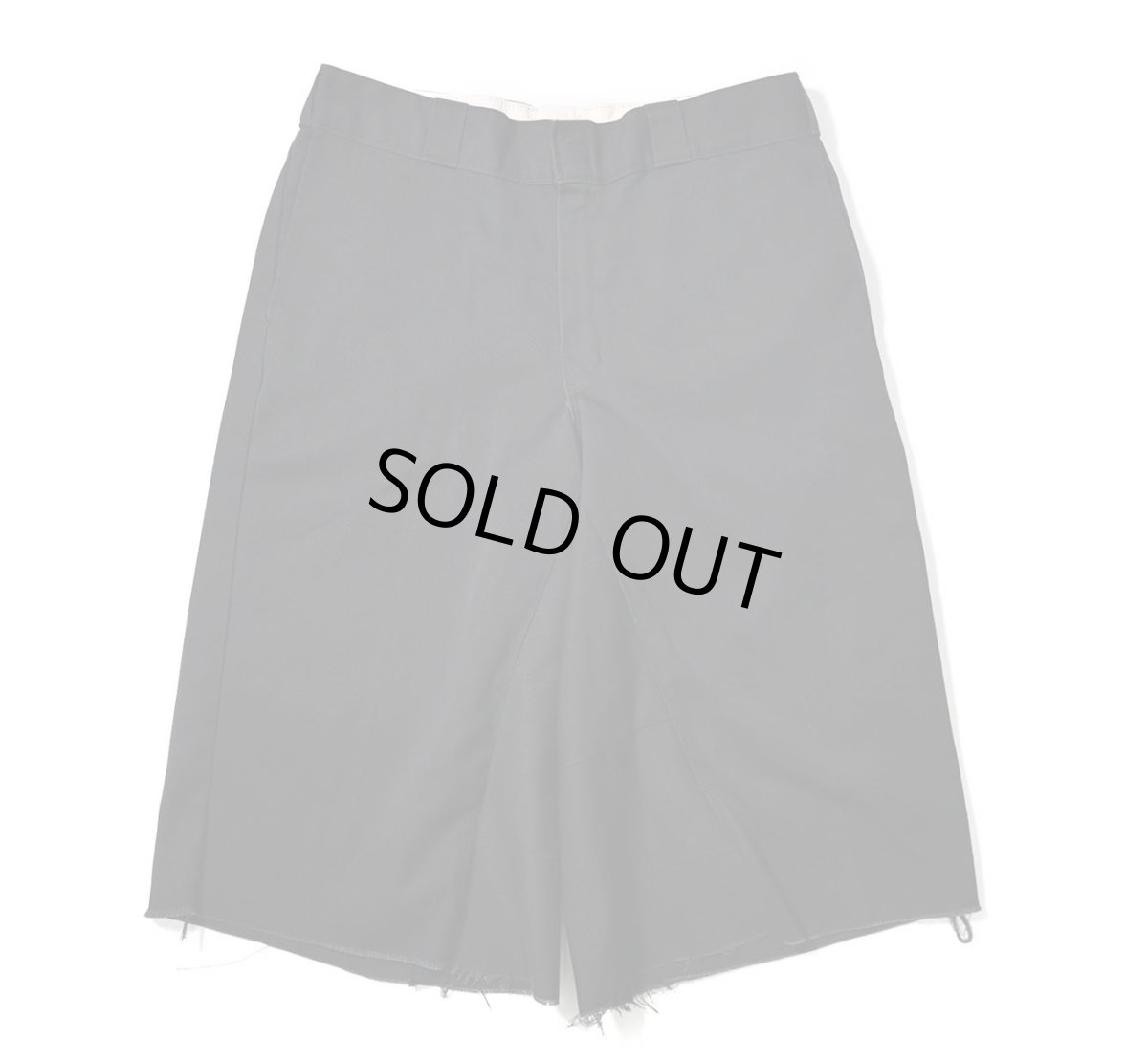 画像1: Used Dickies 874 Flex Customized Jorts Black (1)