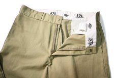 画像6: Used Dickies 874 Painted Work Pants Khaki (6)