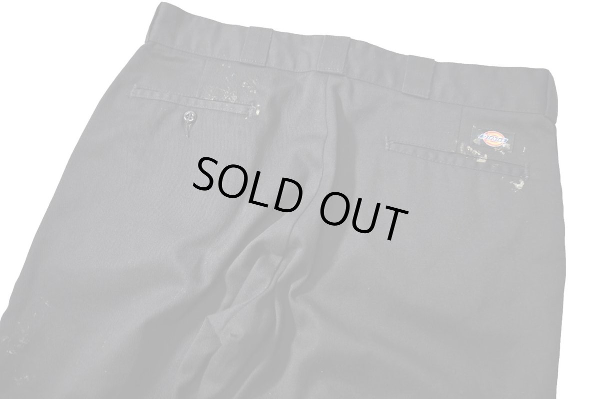 画像5: Used Dickies 874 Painted Work Pants Black (5)