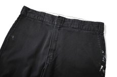 画像2: Used Dickies 874 Painted Work Pants Black (2)