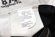 画像8: Used Dickies 874 Painted Work Pants Black (8)