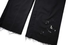 画像3: Used Dickies 874 Painted Work Pants Black (3)