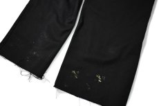 画像6: Used Dickies 874 Painted Work Pants Black (6)