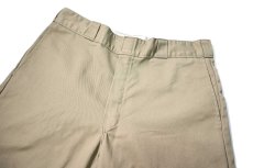 画像2: Used Dickies 874 Flex Customized Jorts Khaki (2)