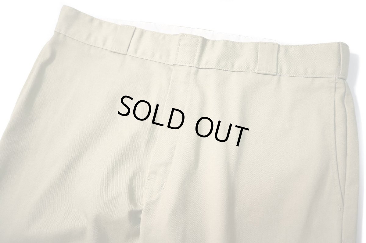画像2: Used Dickies 874 Painted Work Pants Khaki (2)