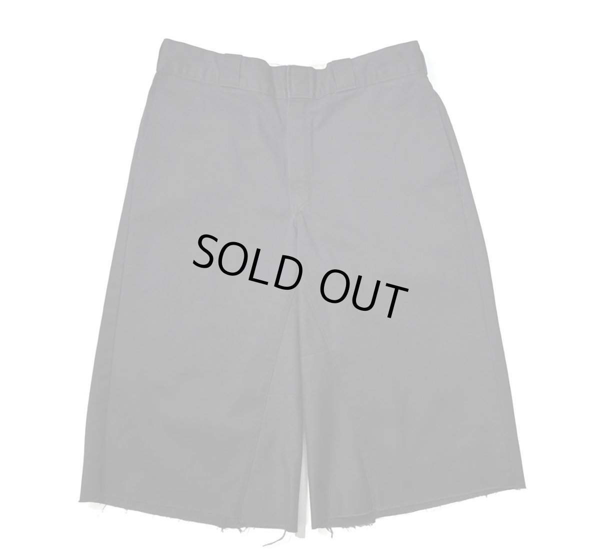 画像1: Used Dickies 874 Customized Jorts Black (1)