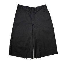 画像1: Used Dickies 874 Customized Jorts Black (1)