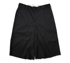 画像1: Used Dickies 874 Customized Jorts Black (1)