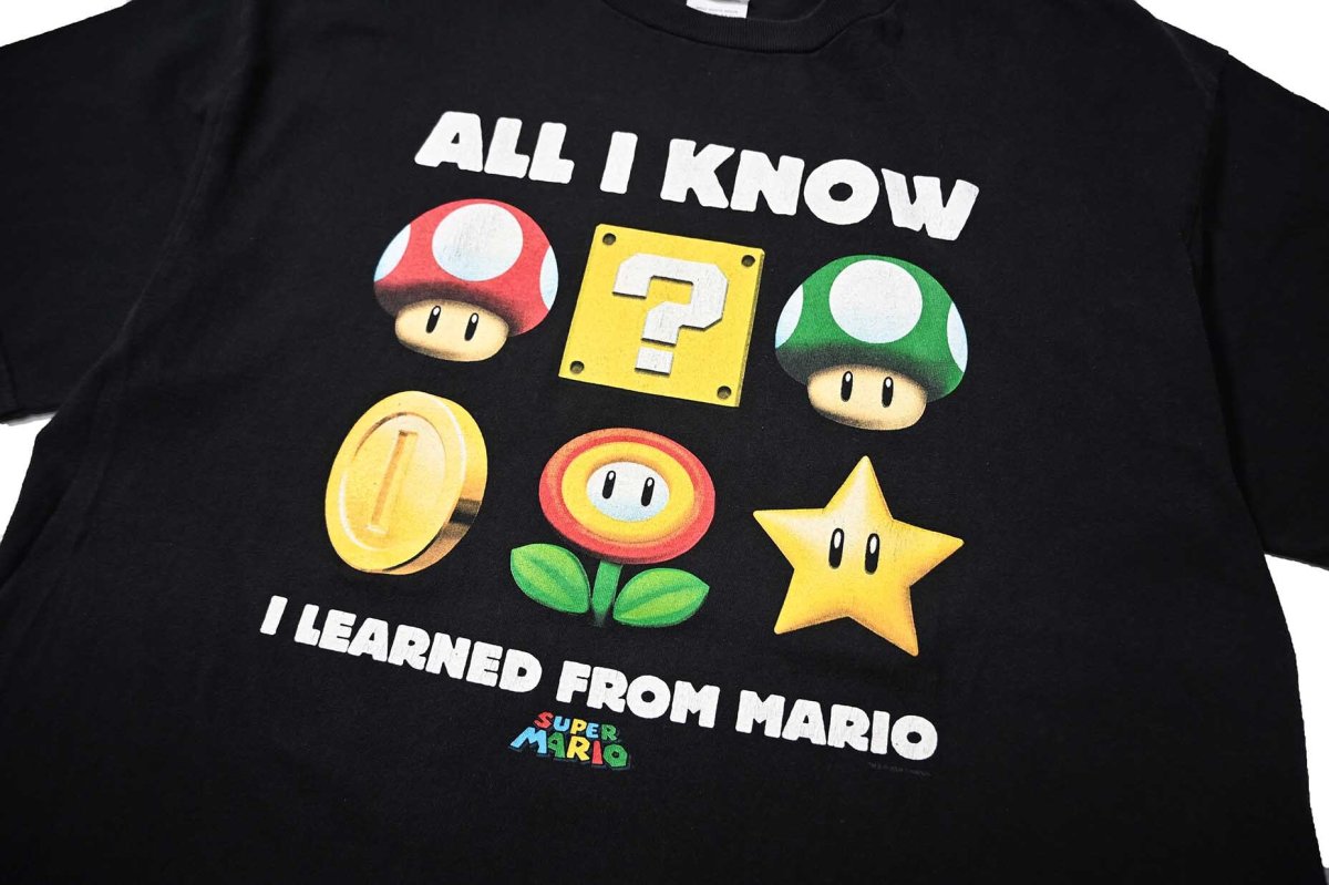画像2: 00s Used Super Mario Print Tee (2)
