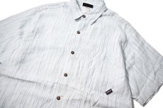 画像2: 00s Used patagonia Striped Hemp Shirt パタゴニア (2)