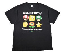 画像1: 00s Used Super Mario Print Tee (1)