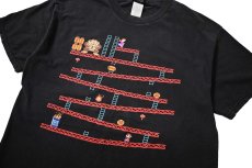 画像2: 00s Used Donkey Kong Print Tee (2)