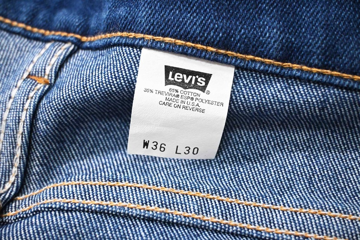 画像7: 98' Used Levi's 517 Stretch Denim Pants made in USA リーバイス (7)
