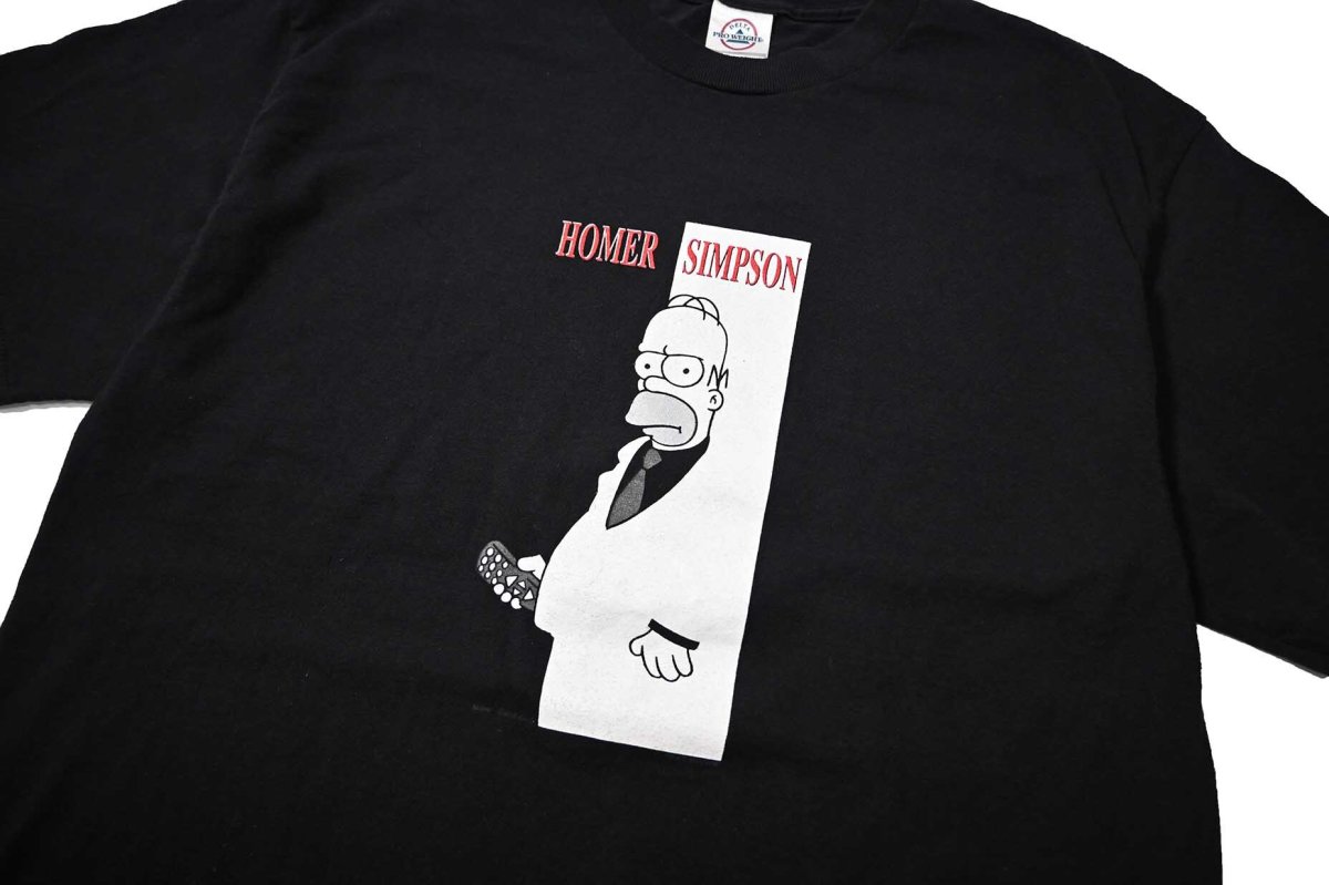 画像2: 00s Used The Simpsons Print Tee (2)