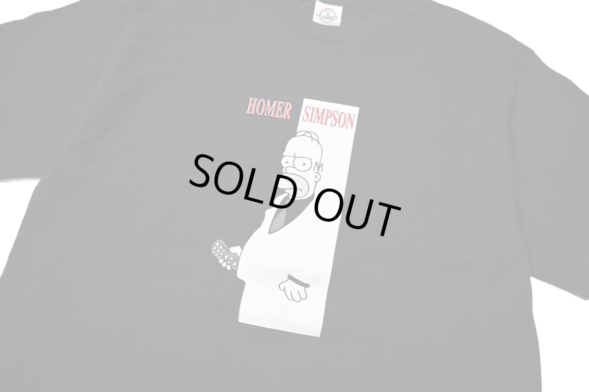 画像2: 00s Used The Simpsons Print Tee (2)