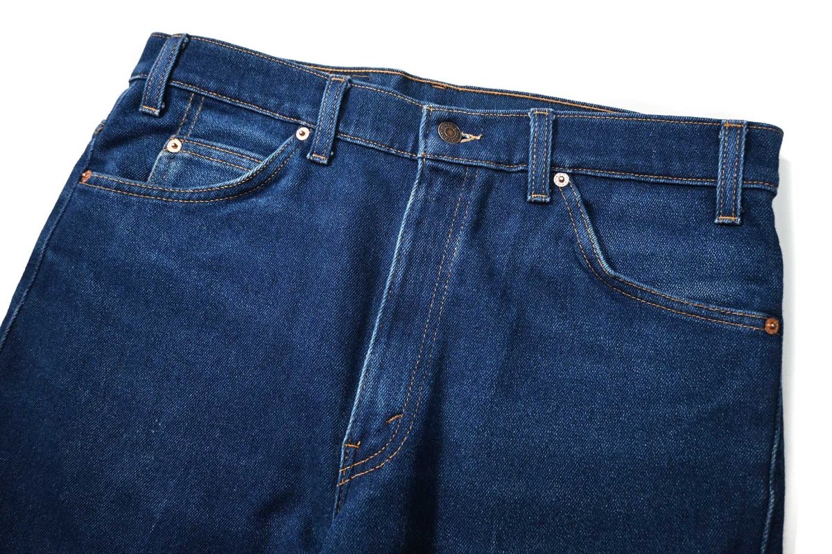 画像2: 97' Used Levi's 517 Stretch Denim Pants made in USA リーバイス (2)