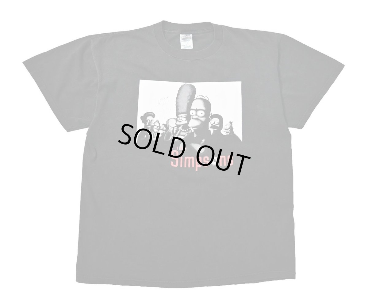 画像1: 00s Used The Simpsons Print Tee (1)