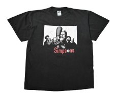 画像1: 00s Used The Simpsons Print Tee (1)