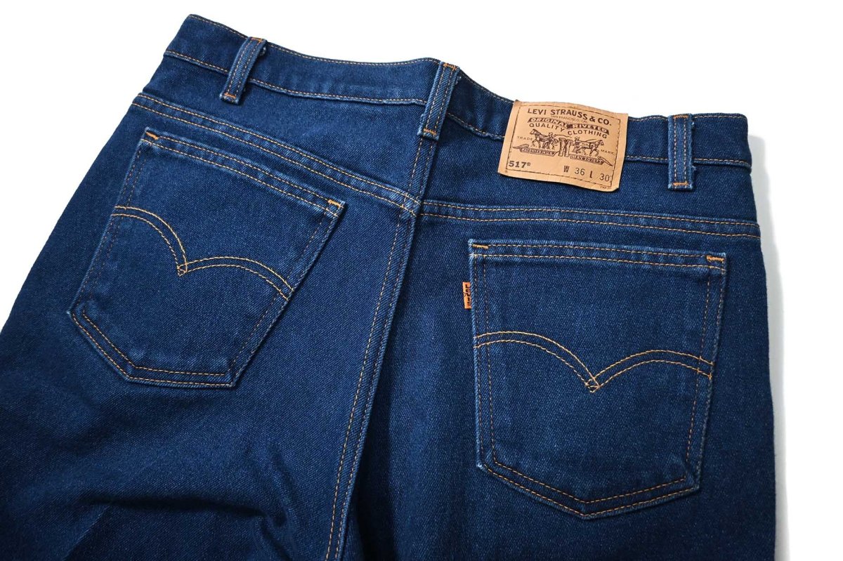 画像4: 98' Used Levi's 517 Stretch Denim Pants made in USA リーバイス (4)