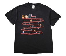 画像1: 00s Used Donkey Kong Print Tee (1)