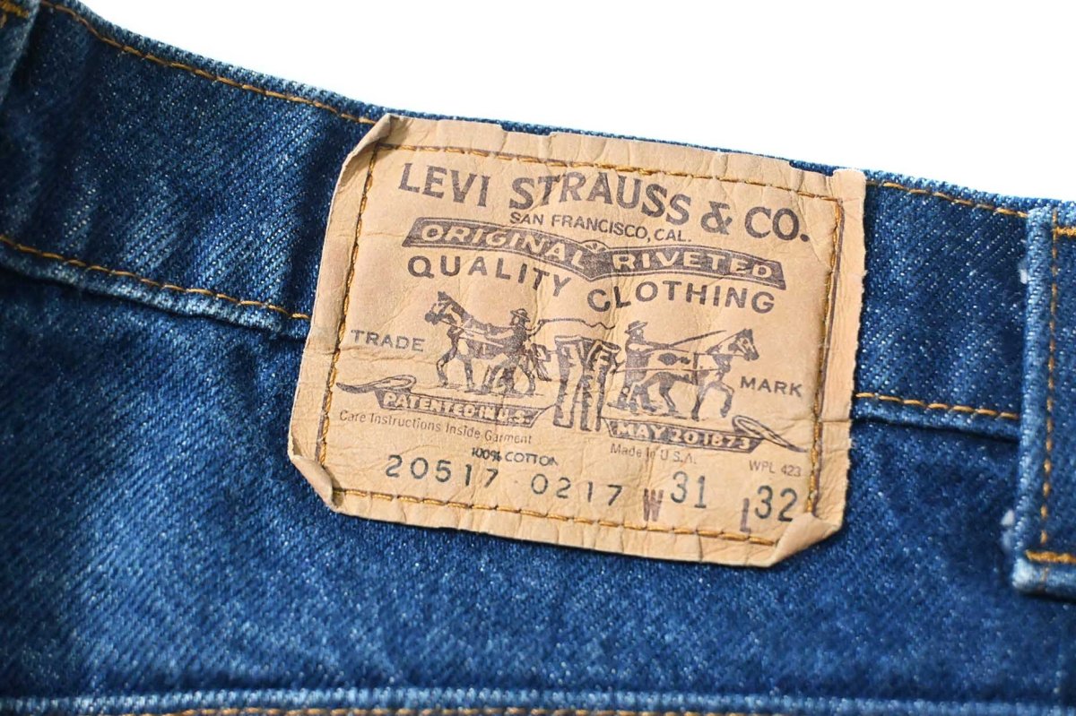 画像5: 80s Used Levi's 517 Denim Pants made in USA リーバイス (5)