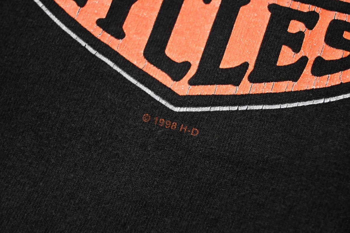 画像3: 90s Used Harley-Davidson Print Tee made in USA (3)